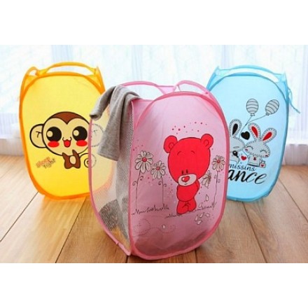 Animal Folding Pop up hamper- assorted
