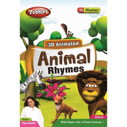 Pebbles 3D Animated Animal Rhymes DVD