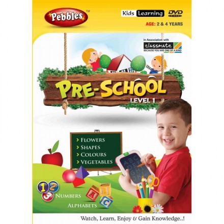 Pebbles Preschool DVD (Age 2-4 Yrs)