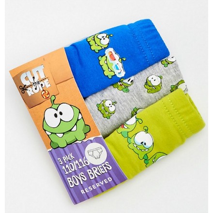 Cut The Rope: Boys 3pack Briefs (2-7yrs)