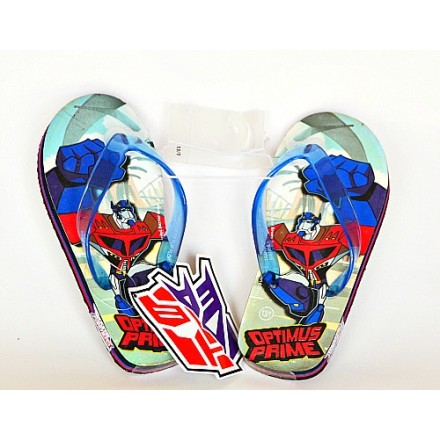 Transformers Optimus Prime Flip Flops- Size 13-3