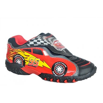  Disney Cars Boys Lightning McQueen Sneakers- US Size 12