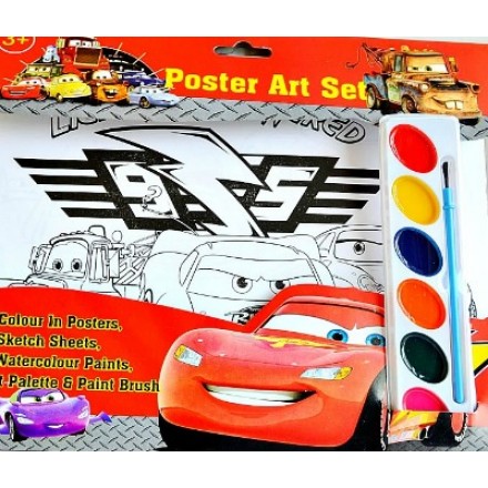 Character Kids Poster Art Set- assorted