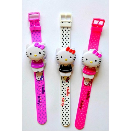 Hello Kitty 3d Wrist watch with bonus ring