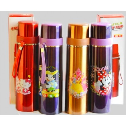 Character Thermosteel Vacuum Bottles- Assorted