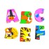 6pack Numbers & Alphabets Erasers in Blister Pack
