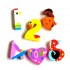 6pack Numbers & Alphabets Erasers in Blister Pack