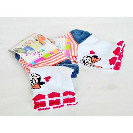 Ayar Minnie Mouse baby Socks- 6-12mths