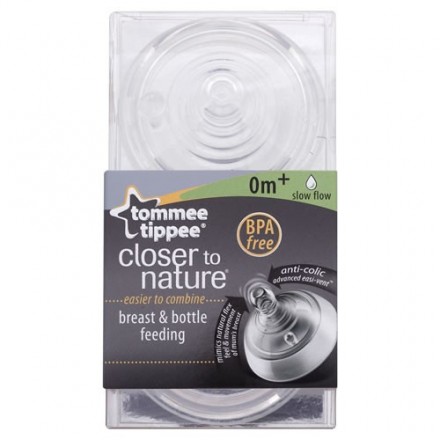 Tommee Tippee Closer To Nature 2X Easi-Vent Teats