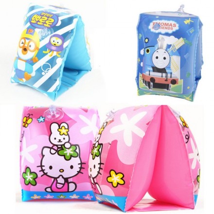 Cartoon Swimming Pool Inflatable Arm Floats - assorted designs