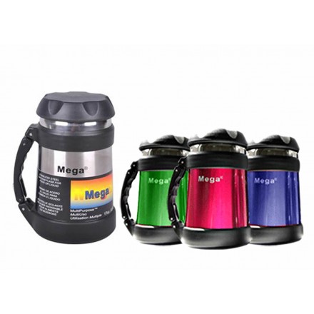 Mega Multipurpose Stainless Steel Food Jar- 500ml