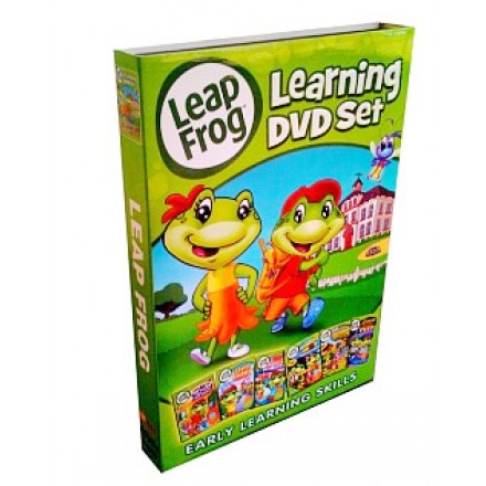 LeapFrog: Learning DVD Set- 4 DISC