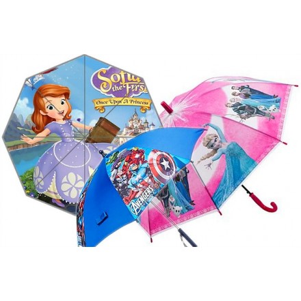 Character Umbrellas New designs- Frozen, Sofia, Avengers