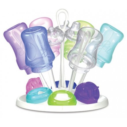 Nuby Natural Touch Bottle and Teat Drying Rack 