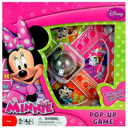 Disney Pop Up Game- assorted- Doc, Minnie, Planes