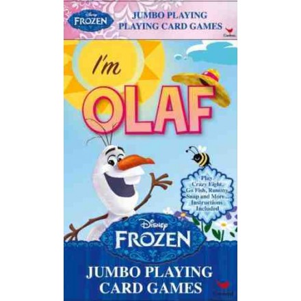  Disney Frozen Jumbo Movie Playing Cards- I'M OLAF