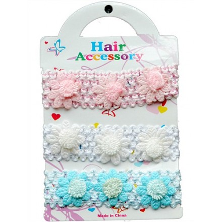 Baby Girl 3pack headband set