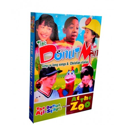 The Donut Man Sing a long Songs & Christian Stories 5 DVD Box Set- (10 Episodes)