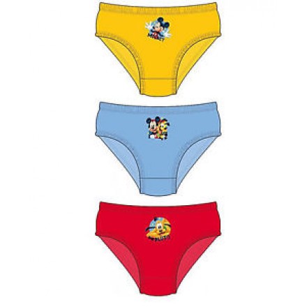 Disney Mickey Mouse 3pack Boys Briefs (2-4yrs)