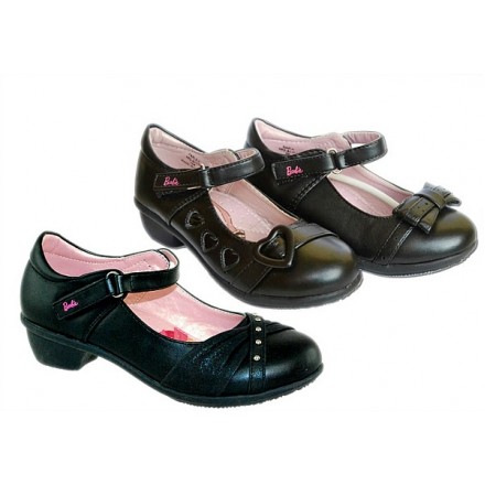 Barbie Girls Black shoes- US 9, 10, 2, 6 (EUR 27, 28, 33, 38)