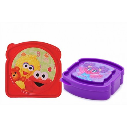 3D Cute Sesame Street Sandwich Container- 4 colours