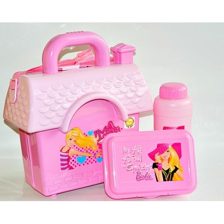 Technoplast House Plastic School Lunch box- Barbie (assorted colours)