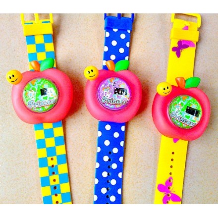 Apple Princess Girls Globe Watches