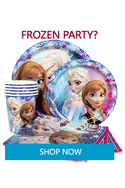 Frozen party supplies