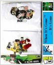 BEN 10 BOYS 2 PACK VEST (3-4yrs, 5-6yrs, 7-8yrs)