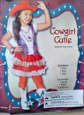 Cowgirl Cutie girls Costume( 8-10yrs)