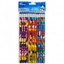 Original Licensed Disney 12pack Pencils- Princess, Mickey, Cars, Fairies