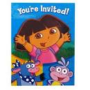 Character Party Invitation Cards - PACK OF 10