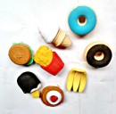 4pack Snacks Erasers- Sold in dozens- OUT OF STOCK