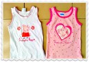 Peppa Pig Girls Polka dot Underwear Tank top vests- 2 colours (3-4yrs, 5-6yrs)