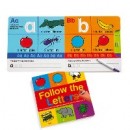 Follow the Letters Wipe Clean Book-Hard Back
