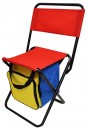 Kid’s Folding Picnic Chair With Cooler Bag and 5pc Picnic Set