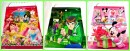 Character Press-Shut PVC Party bag with Plastic handle- Sold in dozens- Medium Size