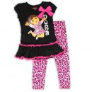 DORA THE EXPLORER Girls 2PC Legging Set (4-6yrs)