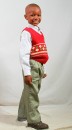  Good Lad Boys 3 pcs set- Vest, Shirt and Chinos Pants- 4yrs