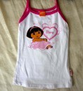 Girls Dora the explorer Sleeveless Vest- 6mths- 24mths