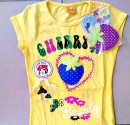 Cherry Girls Tee- 7yrs