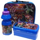 BAKUGAN LUNCH BAG KIT - INCLUDES WATER BOTTLE, PLATE & LUNCH BAG WITH PVC FRONT & VISIBLE BACK COVER