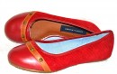 Tommy Hillfiger Red Ballet Flats- US Size 1/EUR 31