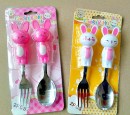 Cople Rabbit 2pc Cutlery Set