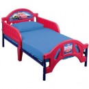 Disney Pixar Cars, Lightning McQueen Toddler Bed-REDUCED