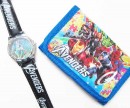 Character Watch & Wallet in blister card- Sofia, Monster High, Angry birds