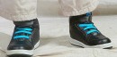 Airness Tod Boy Hi-Top Trainers- Size 25/7