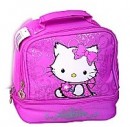 Girls Hello Kitty Dual compartment insulated Lunch Bag Set