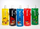 Foldable Reusable Water bottle- Angry Birds, Smurfs, Spongebob- REDUCED