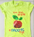 1'm the Apple of Daddy's eye Sequin top- 5years